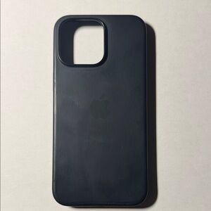 Apple Midnight Silicone iPhone Case